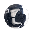 ADOM 9G - Pilot Oxygen Mask